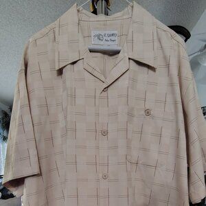 LC Canto Brand | Men's pants suit | Tan Color | Pants Size 39 | Shirt Size XL